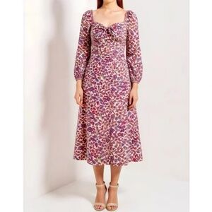 SACHIN BABI x ANTHROPOLOGIE Floral Midi Dress